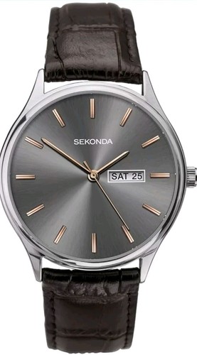 Sekonda mens watch grey dial - sekonda,