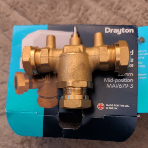 Drayton 22mm port valve - drayton,