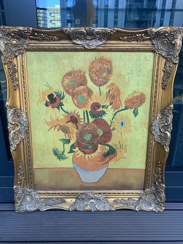 Van gogh sunflower - van,