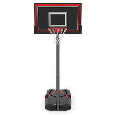 Portable Basketball Hoop 7.5-10 FT Height Adjustable Basketball Goal System w/