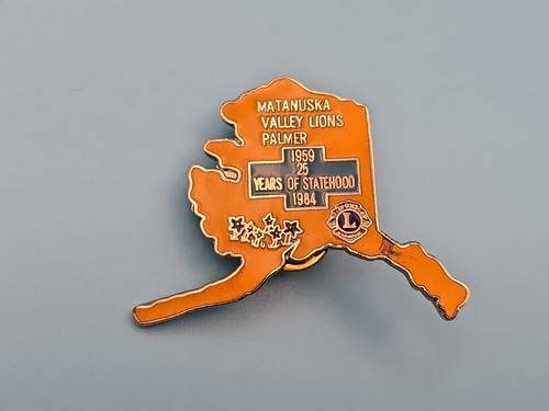 Pin badge lions club - pin,