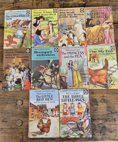 10x vintage ladybird books - vintage,