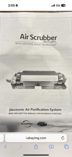 Aerus air scrubber product - , id