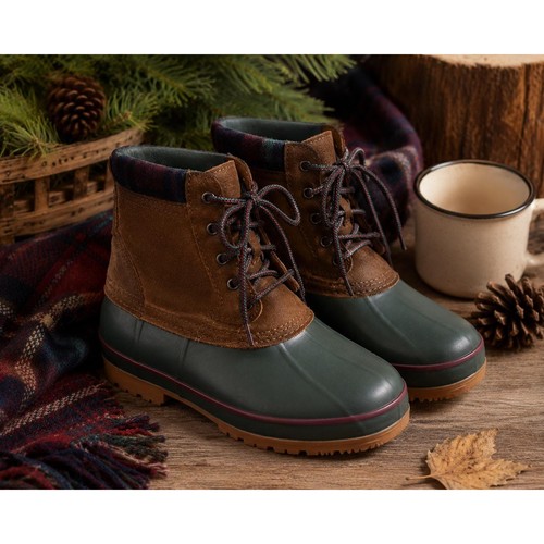 Vintage woodstock duck boots - duck,