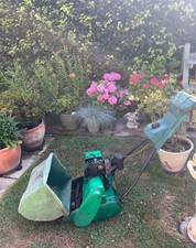 Fully Serviced  - Qualcast Suffolk Punch 30s Petrol Cylinder Lawn Mower. 