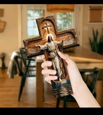 Wooden Crucifix with Christ