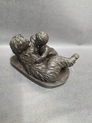 Heredities bronze resin boy - bronze,