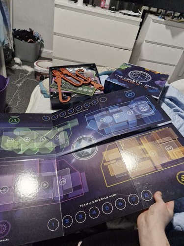 The crystal maze board - maze, :