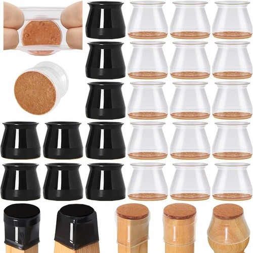 Silicone chair leg caps - silicone,