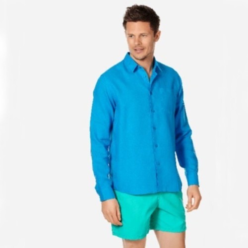 Vilebrequin mens linen shirt - shirt, /