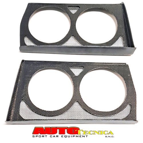 Carbon headlight frames lancia - headlight,
