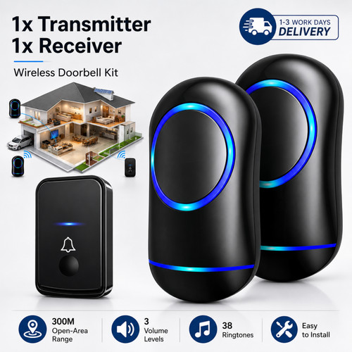 Wireless door bells waterproof - door,