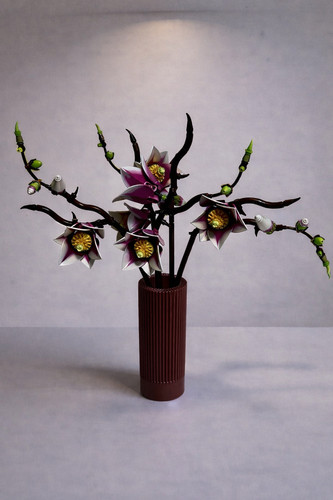 Vase for lego magnolia - vase,