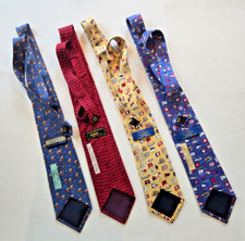 Lot of 4 Alynn Ties Colorful