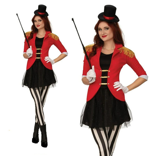 Ladies ringmaster costume lion - ladies,
