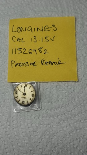 Longines movement cal 1315v - longines, cal.1315v