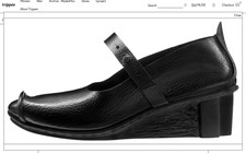 Trippen Tidy f x+os wedge heel