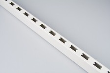 Tegometal Upright H Slot 60x30mm Shop Shelf & Gondolas White Jura Eden  | 0.9m