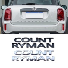 1PCS Pour MINI COOPER COUNTRYMAN Rear LOGO 3D Métal Letter Emblèmes et ornements