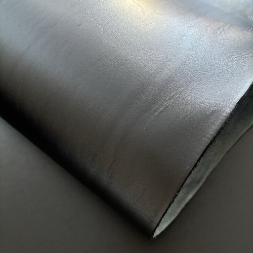 2mm thick black veg tan - thick, smooth