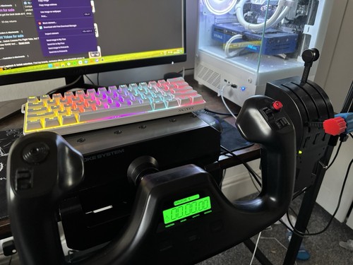 Saitek pro flight yoke system - saitek,
