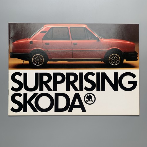 1980 skoda range sales - skoda,