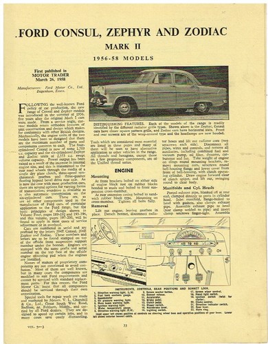 Ford consul zephyr - ford,
