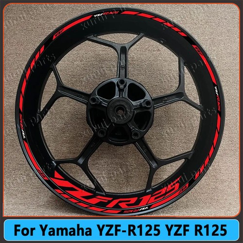 Wheel hub rim decorative - rim, decal