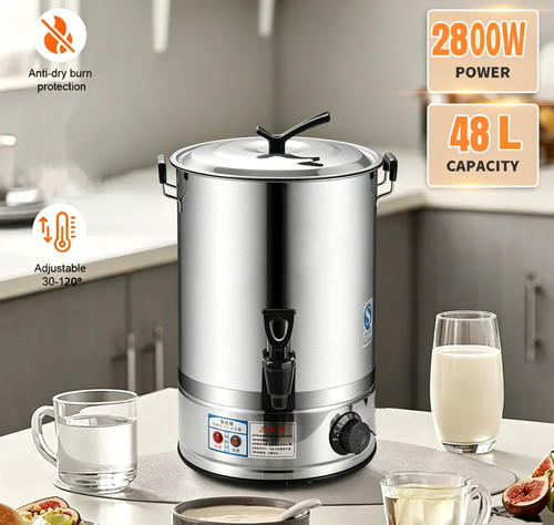 48l stainless steel - tea, urn