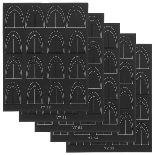 French manicure nail stickers - french,