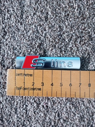 Audi line car badge - car, plastic