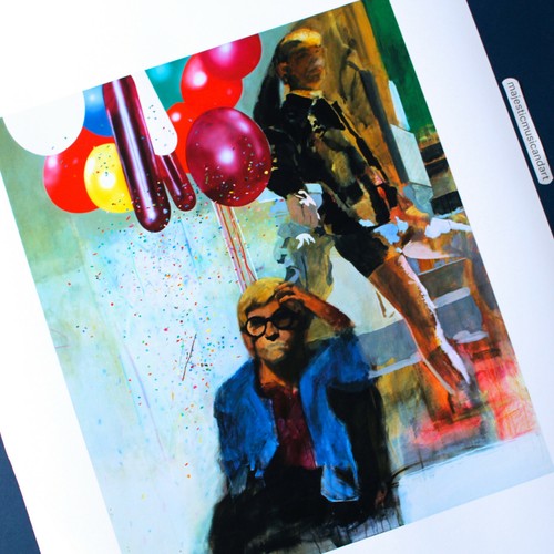 Portrait david hockney by - portrait, of