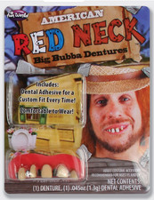 Big Bubba Dentures Red Neck