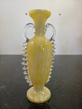 Murano Style Art Glass Vase