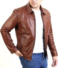 Mens Real Lambskin Leather