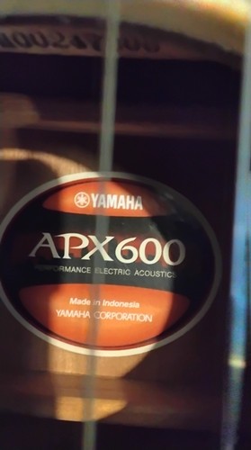 Yamaha apx600 electro acoustic - apx600, electro-acoustic