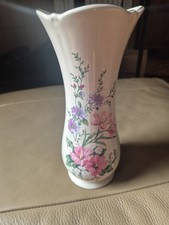 Royal Winton vase cream flower