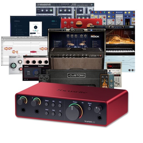 Focusrite scarlett 2i2 4th - focusrite, gen