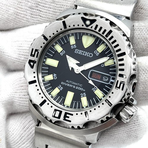 Seiko black monster 7s26 - seiko,
