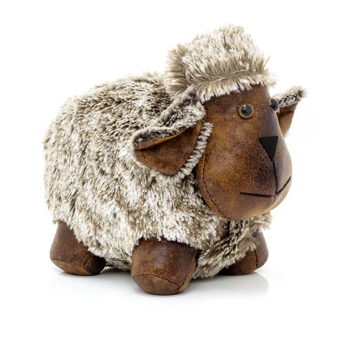 Beau sheep doorstop faux - beau,