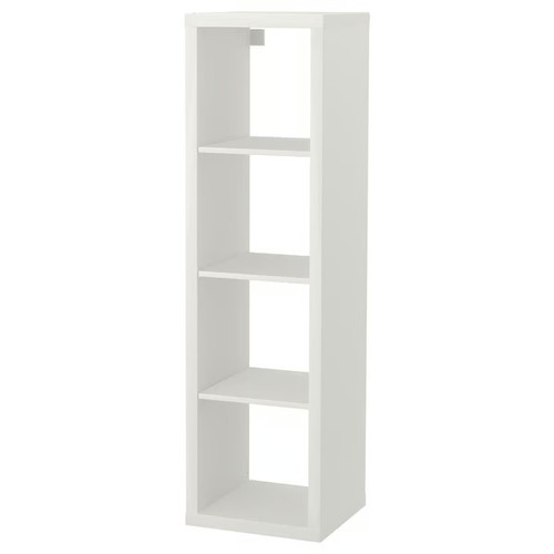 New ikea kallax white shelving - new,