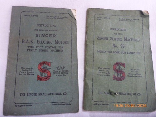 Genuine vintage singer sewing - vintage,