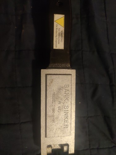 14 bank sinker - sinker, mold