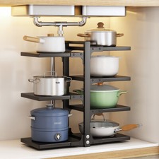 2-7 Tier Kitchen Pots Pan