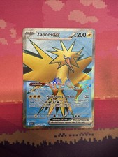 Pokemon Card Zapdos ex 192/165