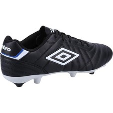 Umbro Speciali Liga Firm Ground Football Boot Black/White  ,