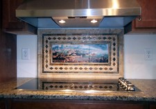 Tile Mural Panorama Ancient