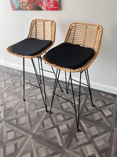 Bar rattan an metal - rattan,