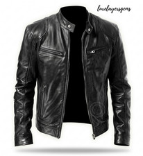 Men’s Black Leather Jacket
