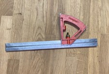 VINTAGE STANLEY 12” COMBINATION SQUARE & RULE No46 CARPENTER ENGINEERS OLD TOOLS